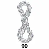 Cristal Goute 8*11 Qty:10 fil