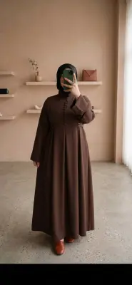 فستان بالأزرار