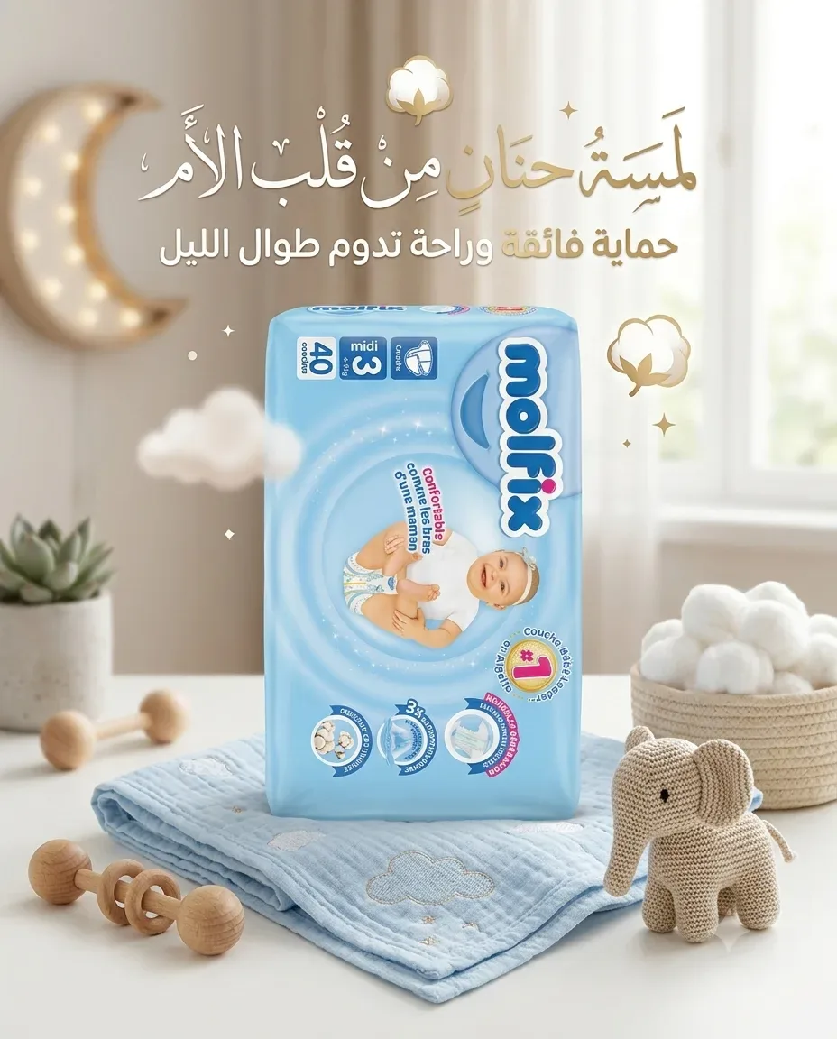 Molfix حفاظة 3-40