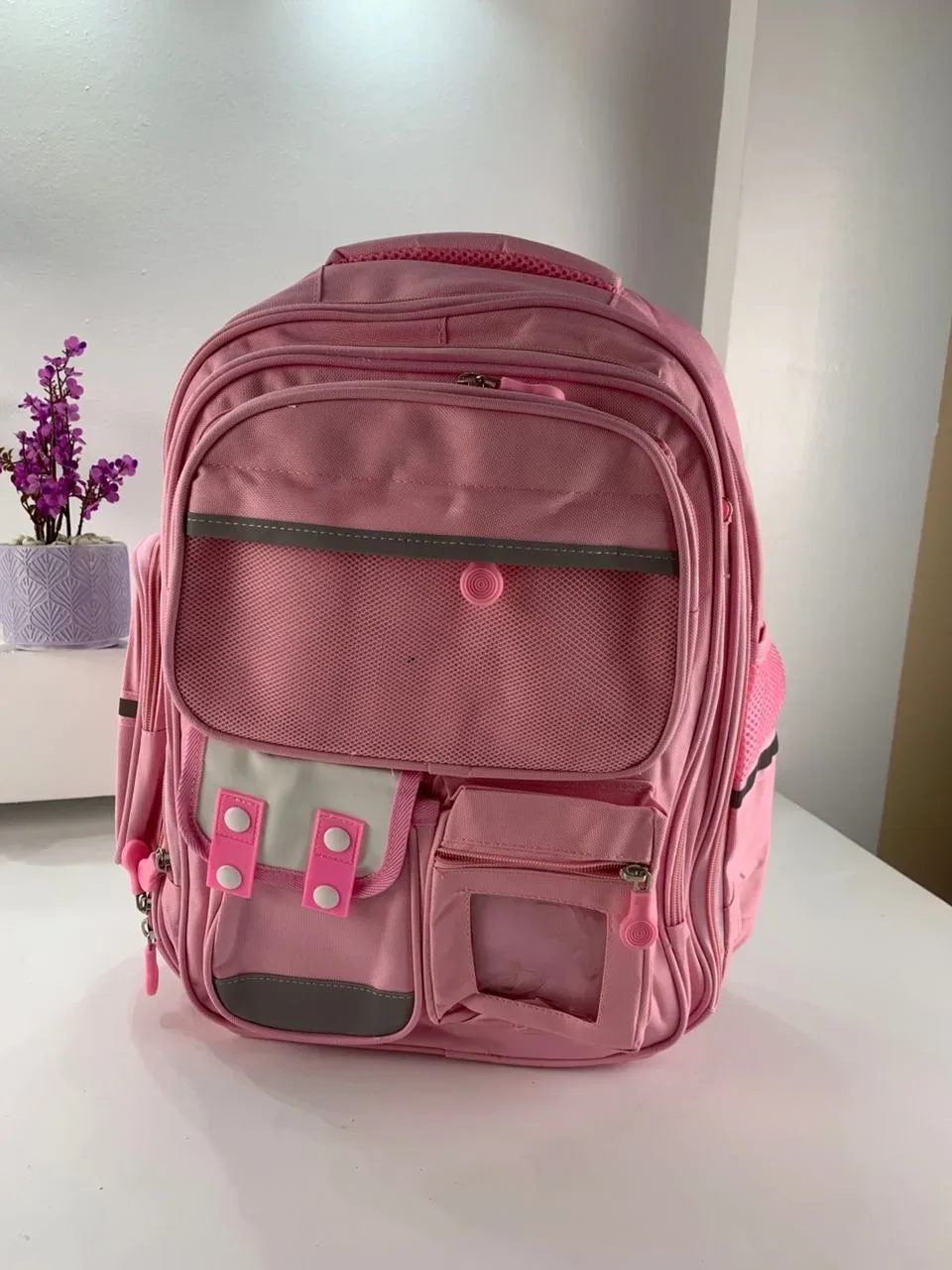 Sac à Dos Enfant pour École primaire de Haute Qualité Mauve – حقيبة ظهر مدرسية للأطفال بنفسجي