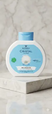 Cristal جال دوش بعطر البحر 750ml