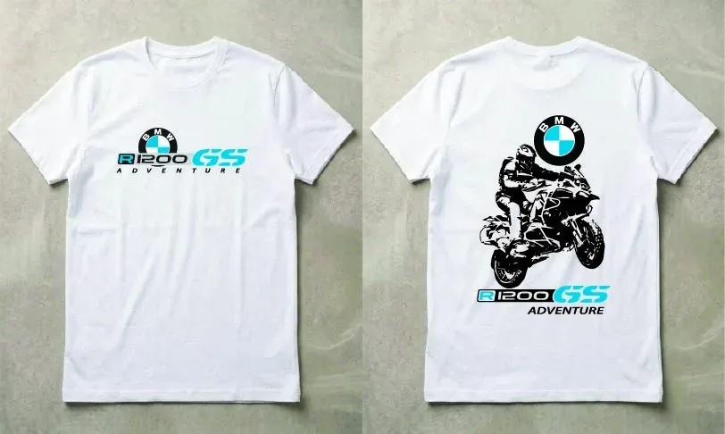 T-shirt BMW GS1200 Noir