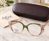 Monture Optique LAFONT Paris – Modèle HÉRITIÈRE – Design Papillon Bicolore