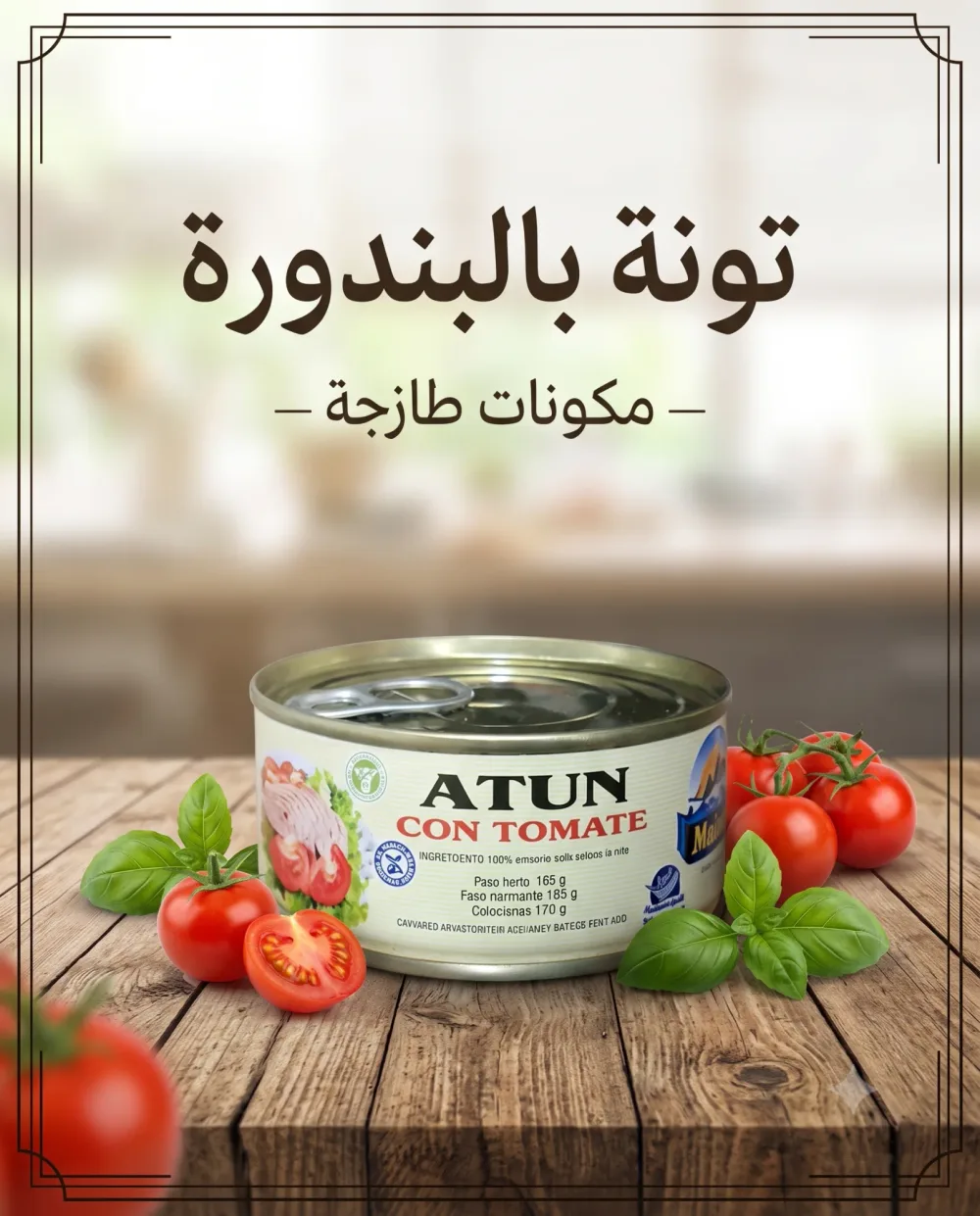 تونة كاملة بالطماطم 160غ-Maratun-