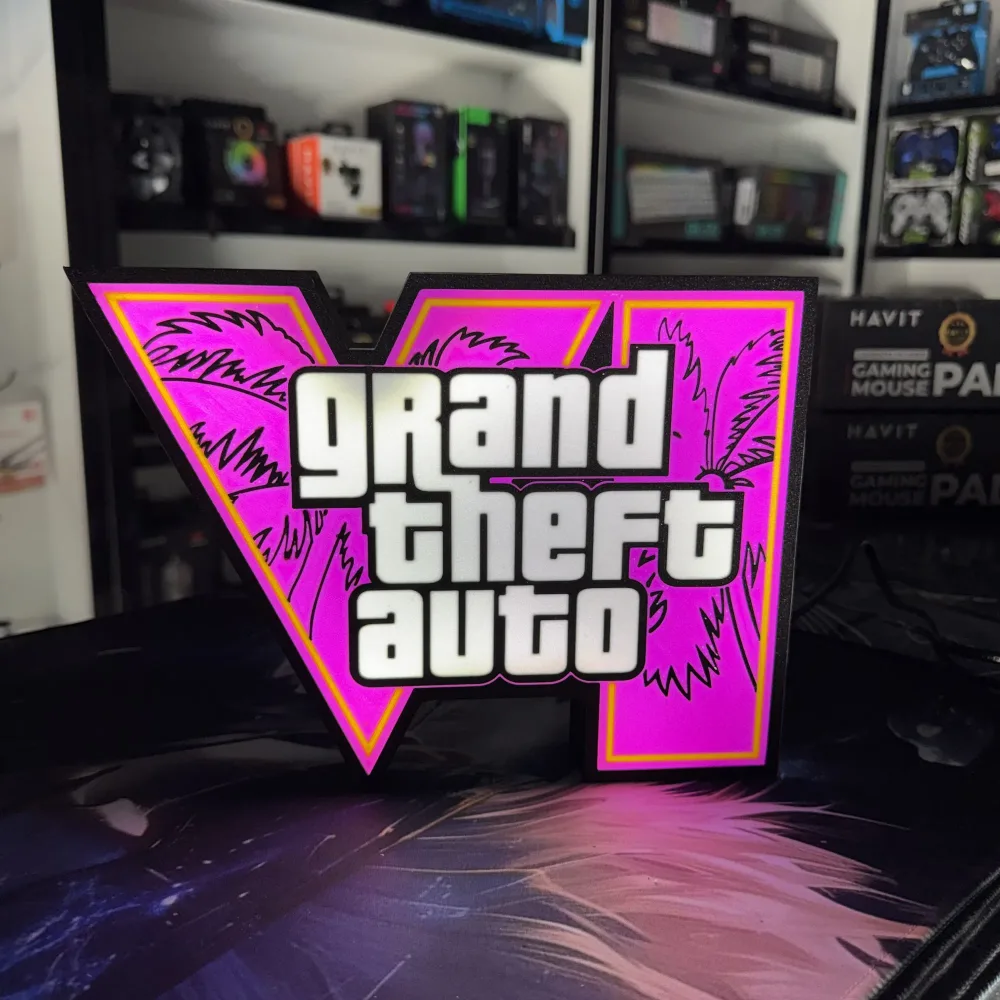 DECOR 3D LED GTA VI