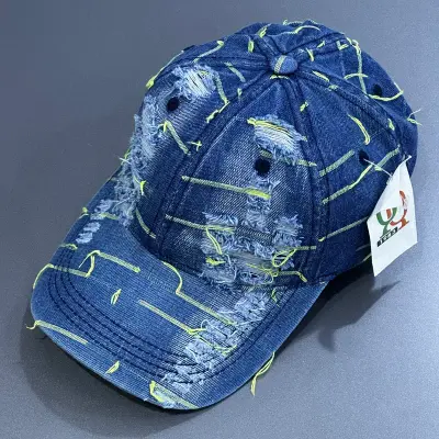 كاسكيطة جينز Jeans vintage ازرق