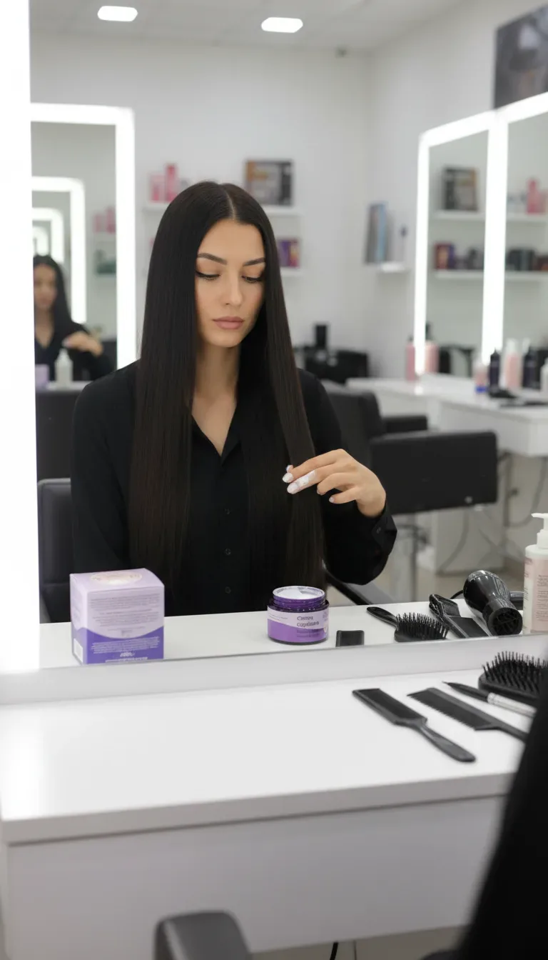 Crème Capillaire Beurre de Karité & Protéine de Soie – Biogamme Oasis