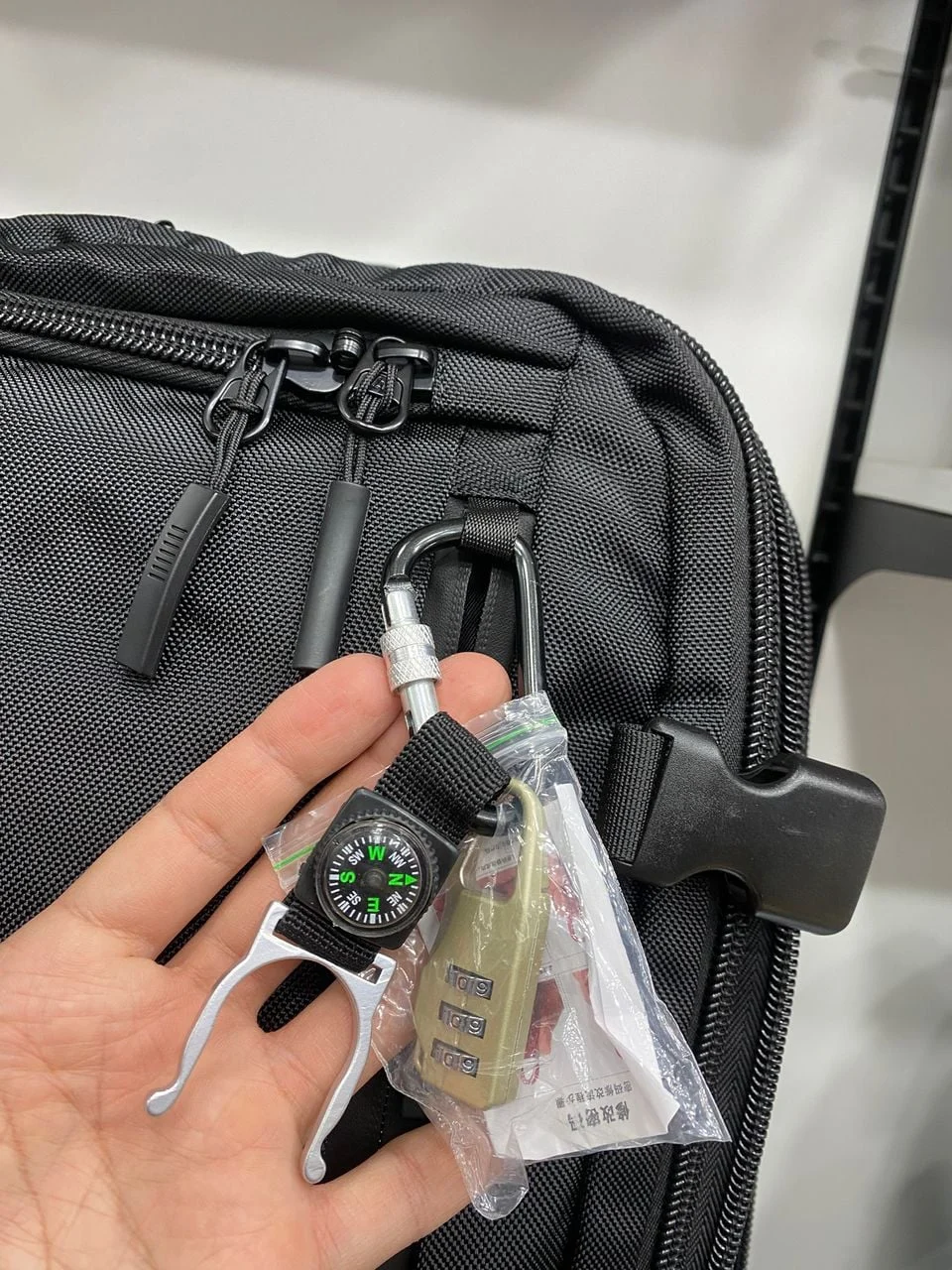 Sac à dos BANGE extensible 35L imperméable antivol