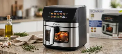 مقلات هواية بومان Air fryer bomann 9L