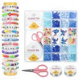 Ensemble de Pendentifs Assorties pour Création de Bijoux DIY - علبة الخرز المتنوعة والشاملة لصناعة الإكسسوارات والأساور يدويًا