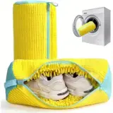 كيس غسيل الأحذية بألياف-wash bag