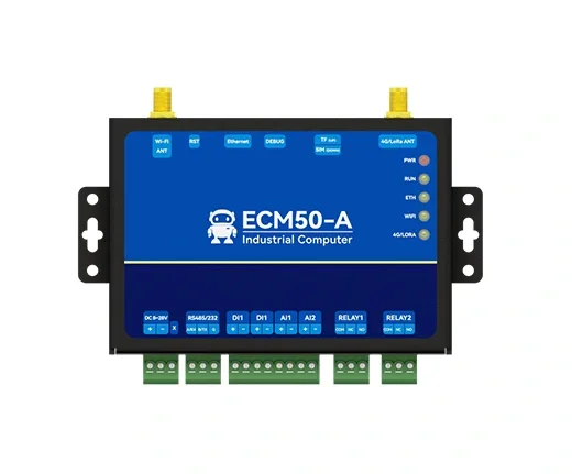 ECM50-A09EU Adapté à l'Europe et à l'Asie du Sud-Est. Processeur ESP32-S3R8.Ordinateur industriel programmable.