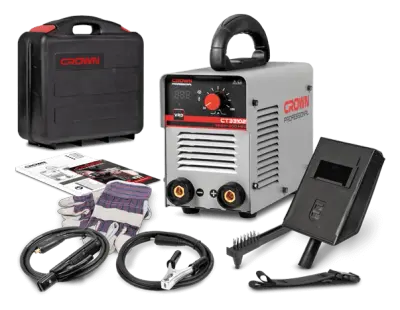 Poste à souder portatif MMA" 200 MINI 150A VALISE CT33102 CROWN