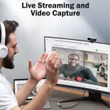 Carte d'acquisition vidéo HDMI vers USB / USB Type C à 1080p