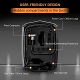 Compresseur d’Air Numérique pour Voiture et Moto 150Psi BE0173 – جهاز ضغط العجلات محمول