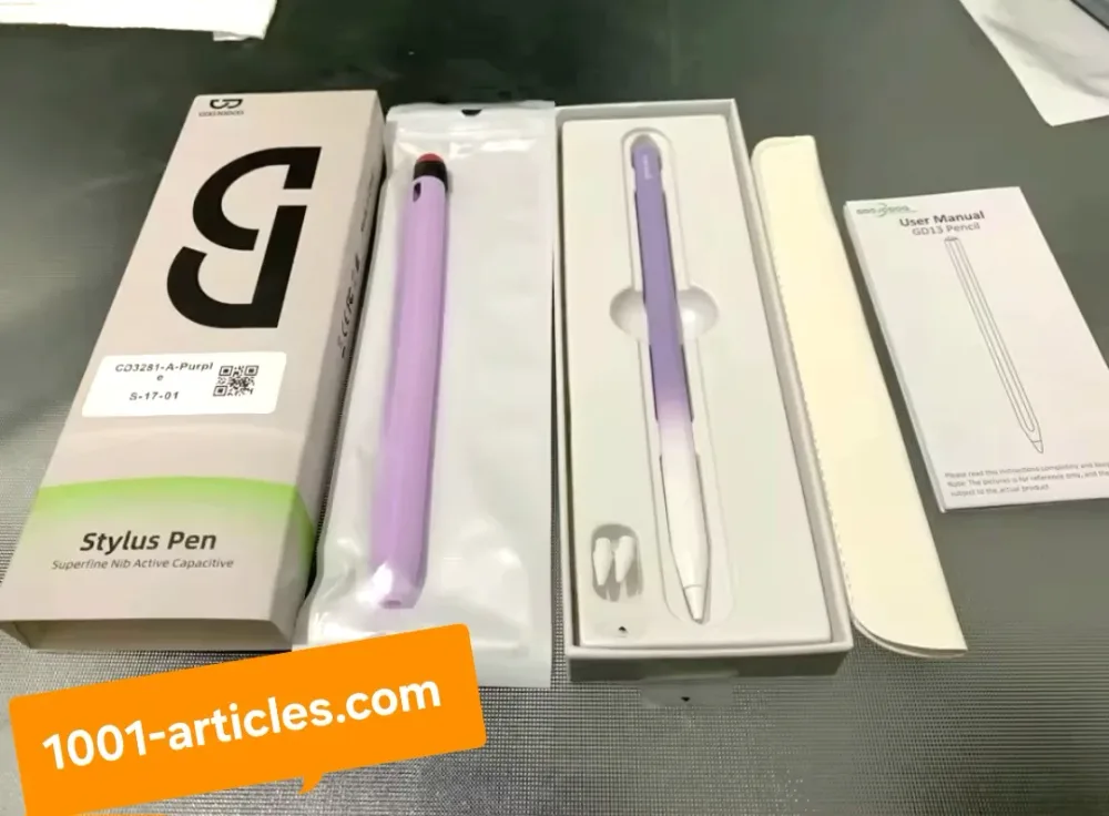 GOOJODOQ GD13 Stylet Tactile pour Apple Ipad - Wireless Charging, IPad Pro/Air.