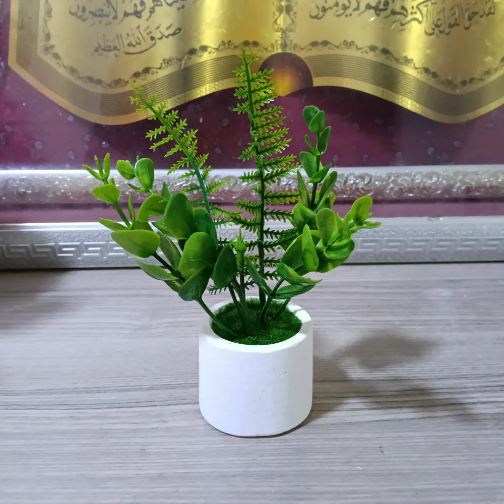 Pack Pot de fleur artificielle 4 pièces