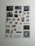 Water proof hello kitty stickers sheet