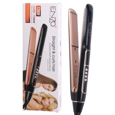 ENZO Lisseur & Boucleur 2-en-1 Ceramic Titanium EN-3328