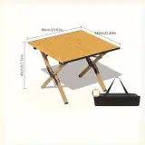 Table de Pique-Nique Pliable en Alliage d'Aluminium 60cm - طاولة التخييم والنزهات الاحترافية القابلة للطي