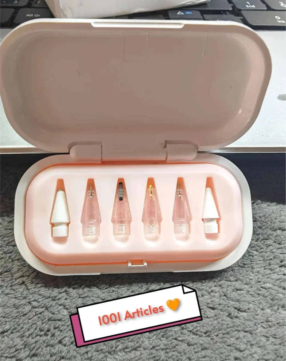 Boîte à embouts pour Apple Pencil