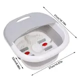 Masseur pour Pieds Pliable Hydromassant et Chauffant avec Rouleaux Shiatsu - جهاز مساج وتدليك القدمين المطور القابل للطي مع خاصية التسخين والفقاعات