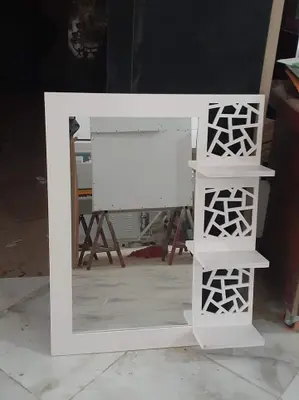 Decorative Mirror Shelf Unit CNC File