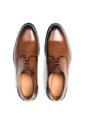 Chaussures Homme Lloyd Daniel en Cuir Véritable Marron – Lacets