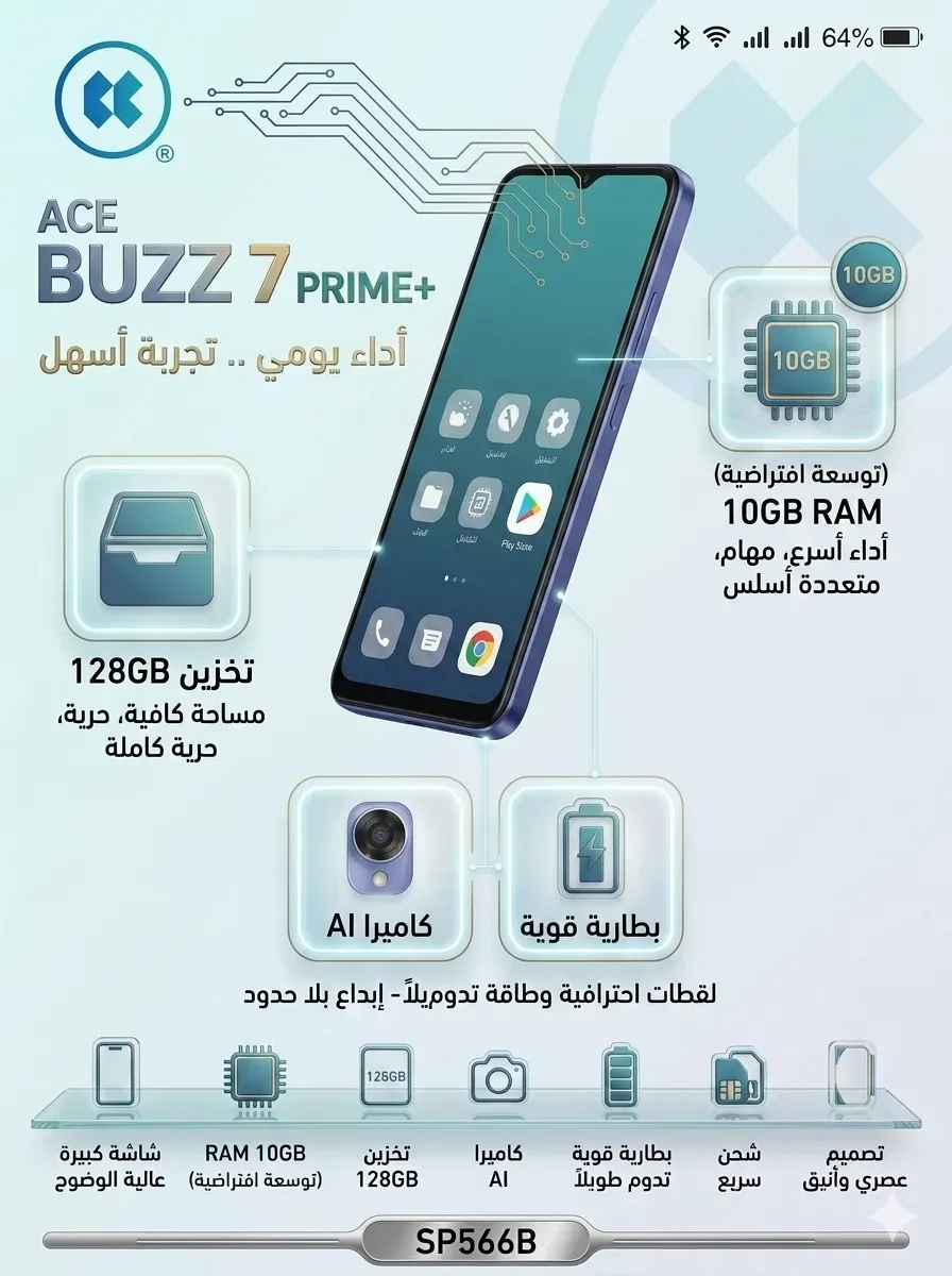 ACE BUZZ 7 PRIME+