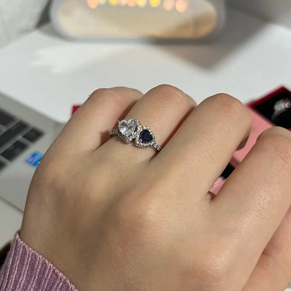 Bague coeurs