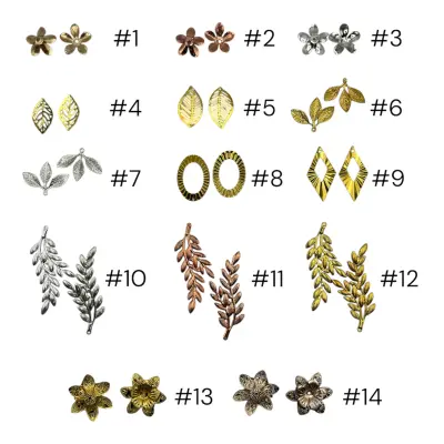 Broche Motif Metal