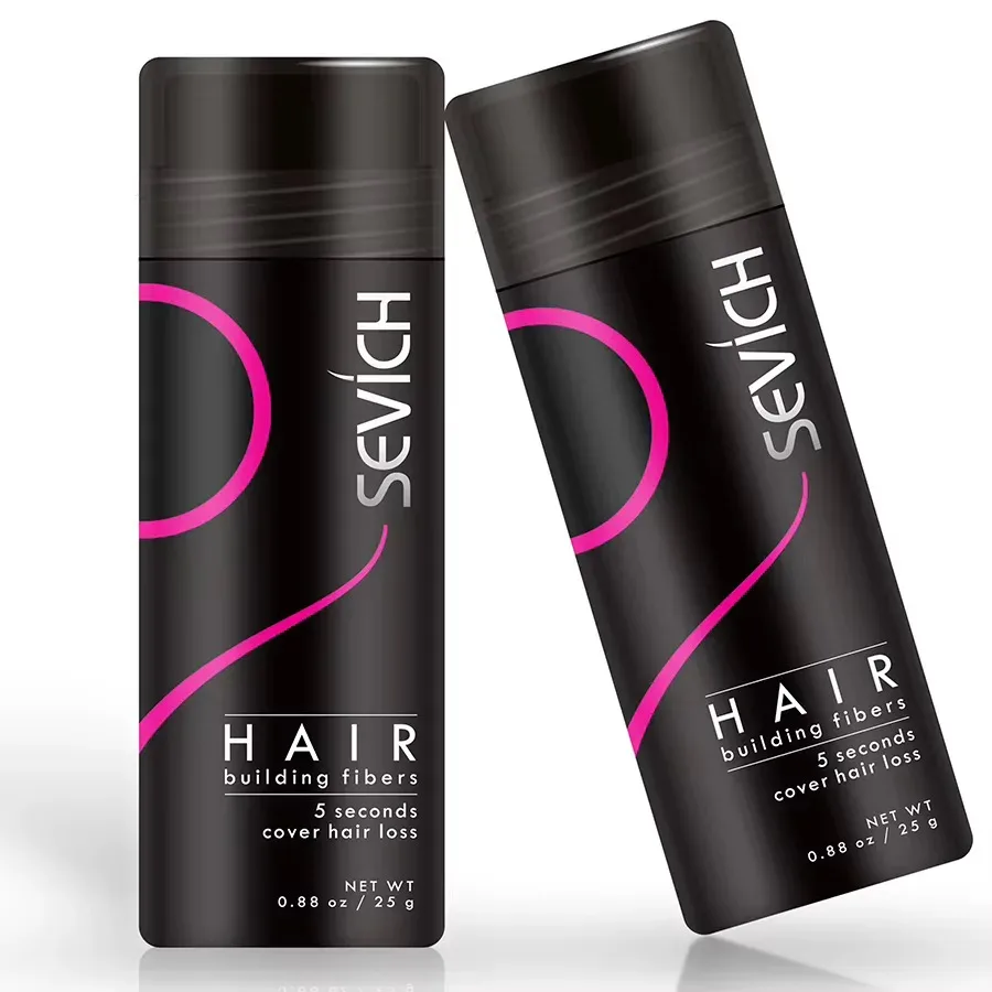 SEVICH Hair Building Fibers – كثافة شعر في ثواني!