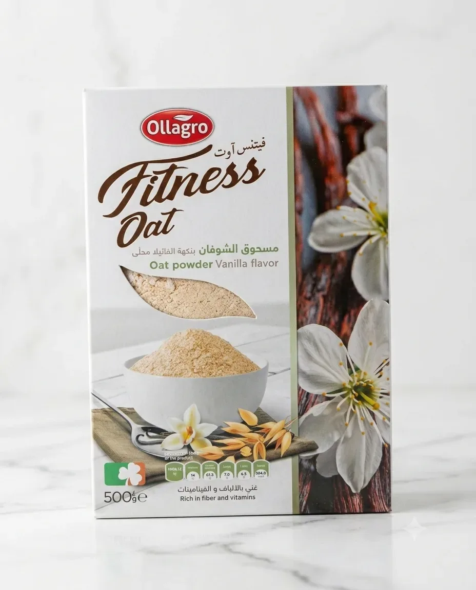 Fitness out مسحوق الشوفان 500غ