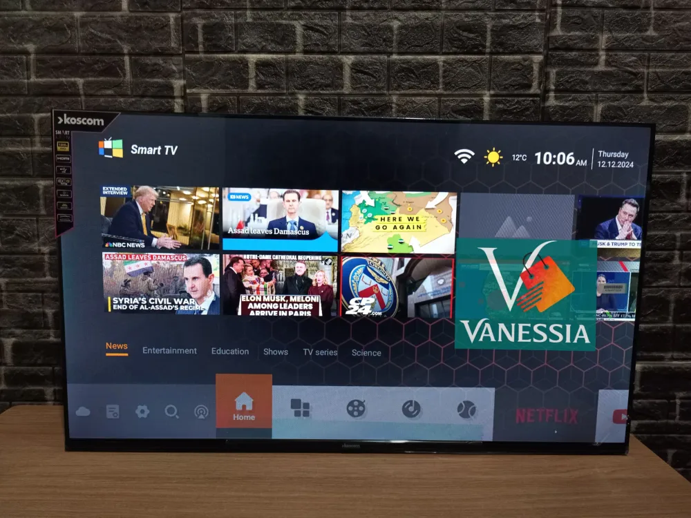 Télévision 43p Smart marque koscom