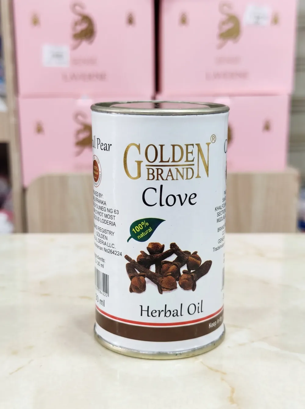 زيت القرنفل (Clove) من "Golden Brand"