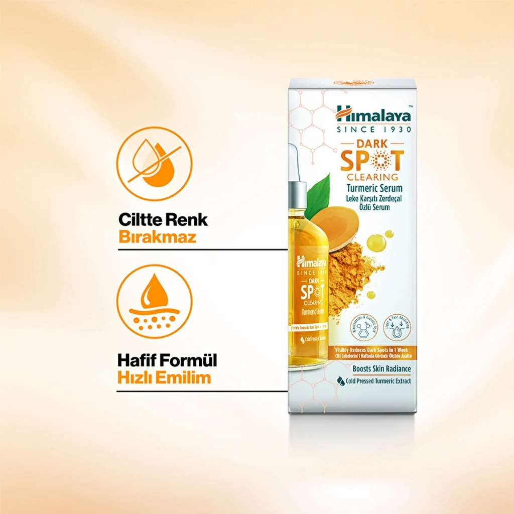 Sérum anti-taches au curcuma Himalaya 30 ml