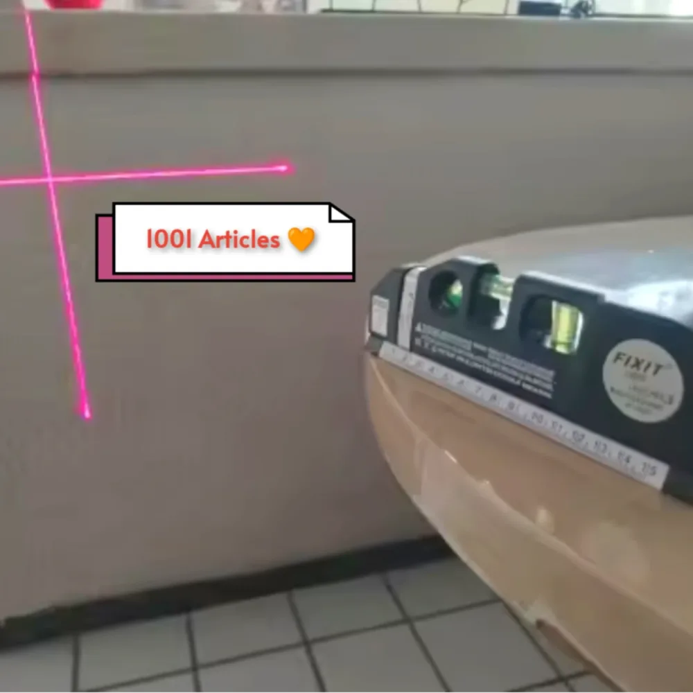 Niveau Laser Polyvalent et Multifonctions, lignes simples ou croisés, ruban métrique de 2.5m