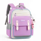 Sac à Dos Scolaire Style Kawaii Grand Volume Tissu Imperméable Rose SACKDS01RS - حقيبة مدرسية بتصميم كاوايي