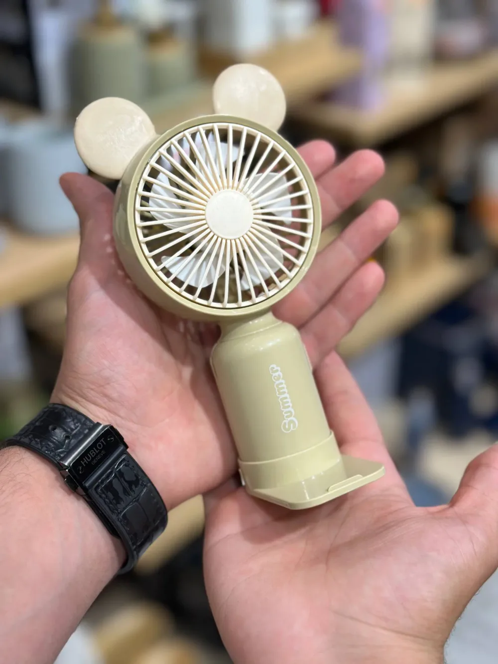 Mini Ventilateur Portable "Summer" Ourson