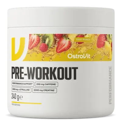 Ostrovit Pre-Workout 240 g fruit punch