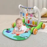 Tapis de marche 2 en 1 pour enfants avec jouets pour bébés – بساط ألعاب ومشاية للأطفال
