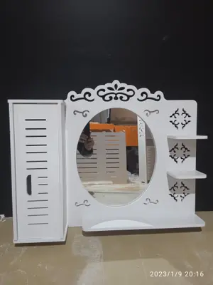 Compact Decorative Mirror Cabinet CNC File