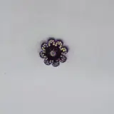 Fleur avec strass