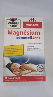 Magnésium sommeil 3en1 Doppel hand