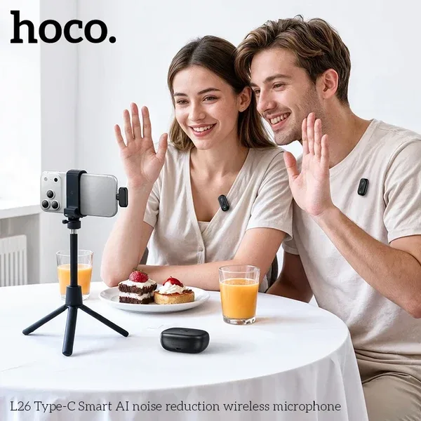 HOCO L26 Wireless Lavalier Microphone for USB-C