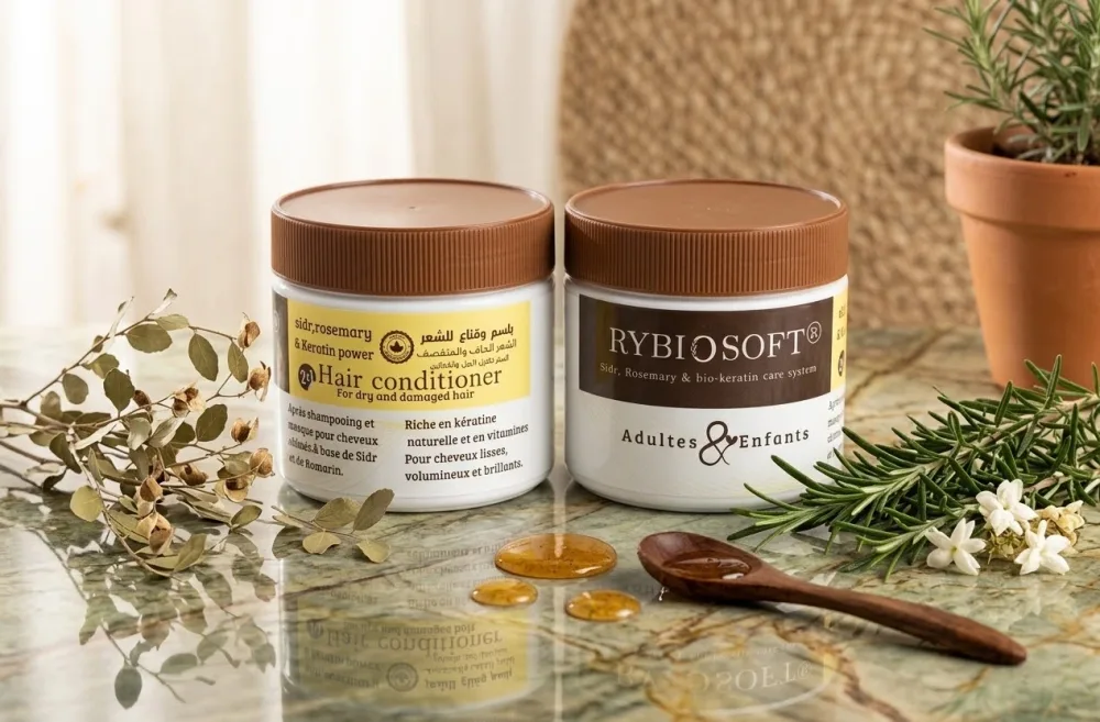 بلسم و قناع للشعر RYBIOSOFT ©️®️