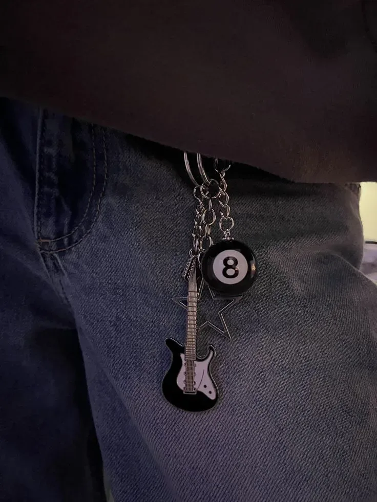 guitar key chain
