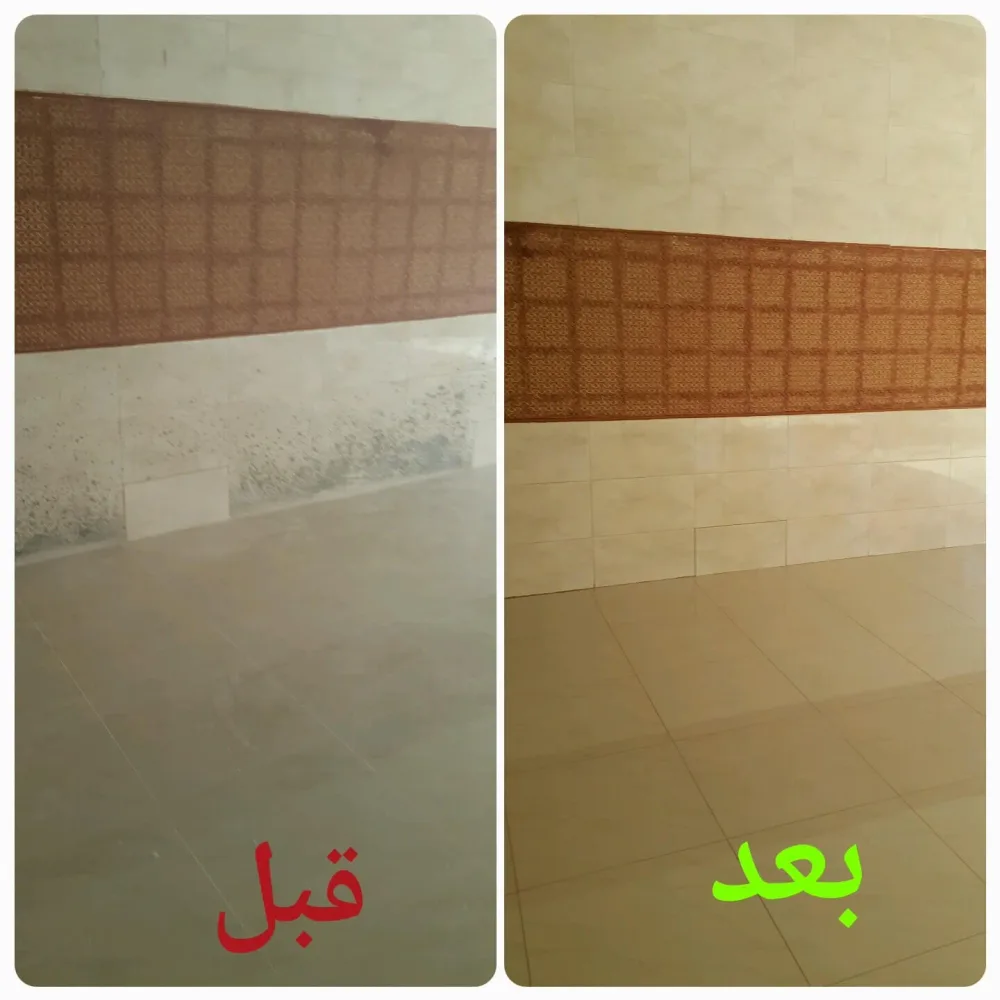 ملمع البلاط و مزيل بقايا الاسمنت و الترسبات 2 لتر