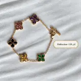 Bracelet trèfles multicolores