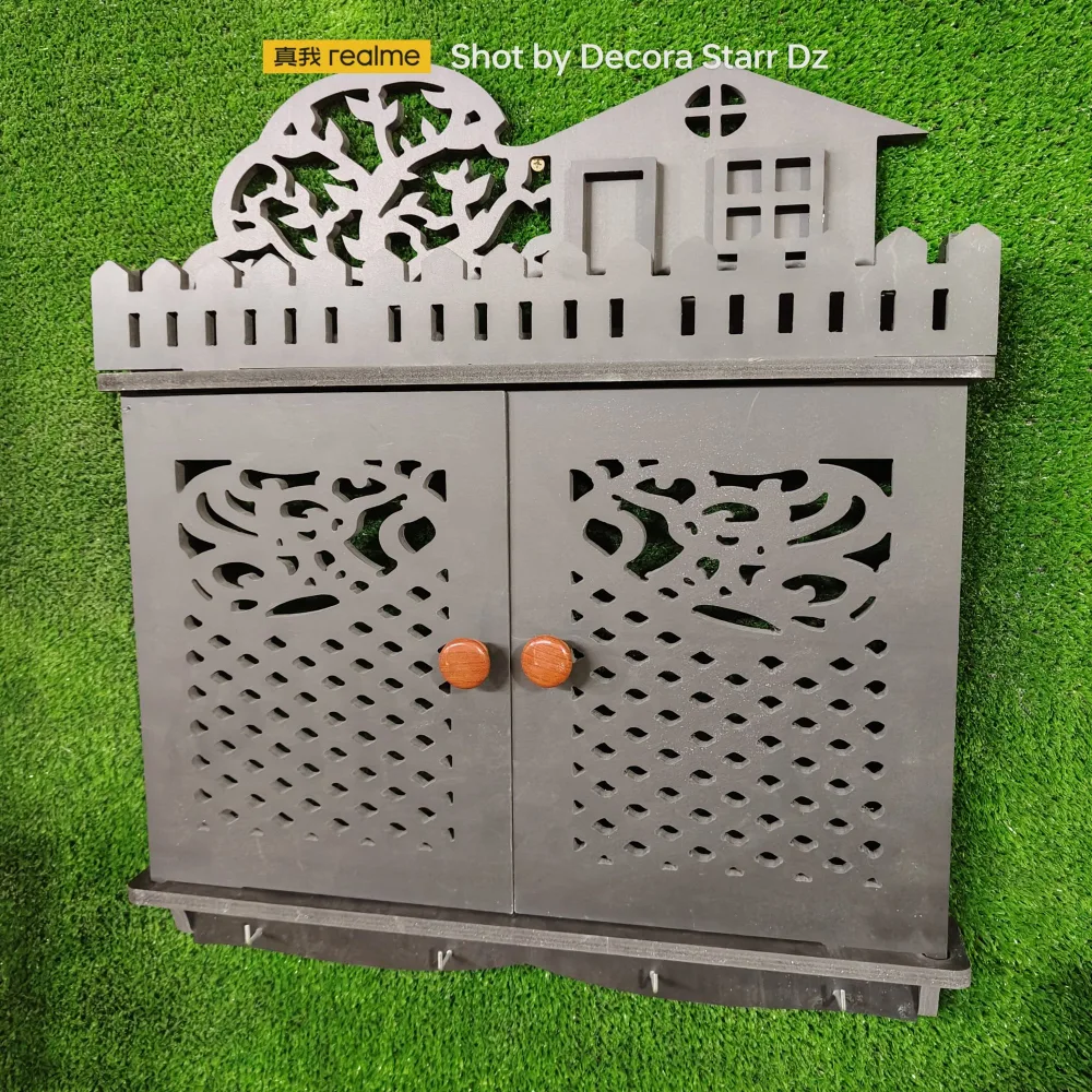 Decorative Wall Key Cabinet CNC File